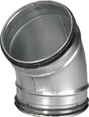 Produktbild Lindab Biegung gepresst BU 45° 125