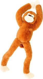 Actual product image Pluchiez Monkey with Long Arms Plush 80 cm Brown