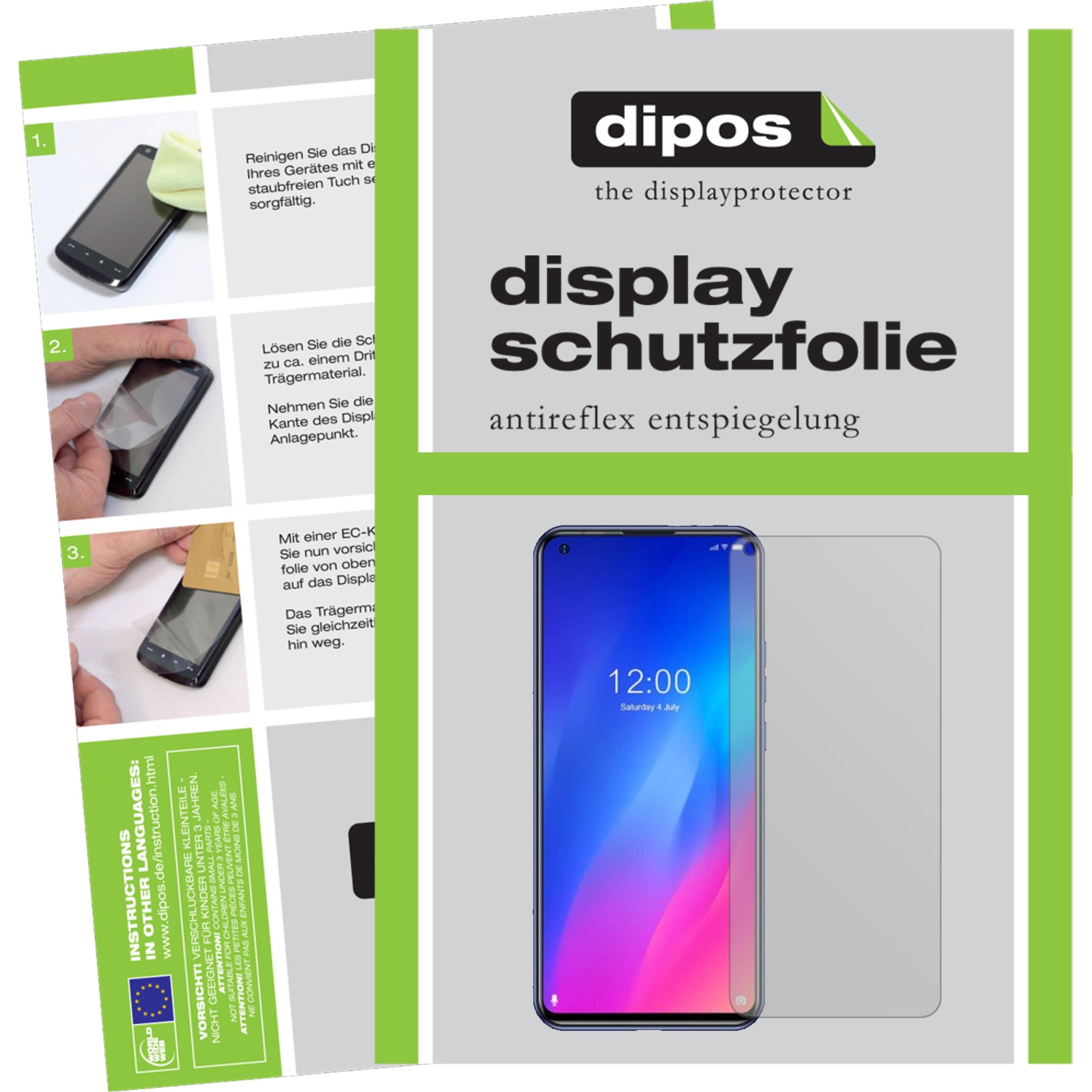 Dipos Displayschutzfolie Antireflex (6 Stück, Doogee N30), Smartphone Schutzfolie, Transparent