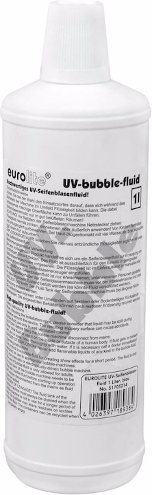 Immagine prodotto Eurolite Set di fluidi per bolle UV 3x1l