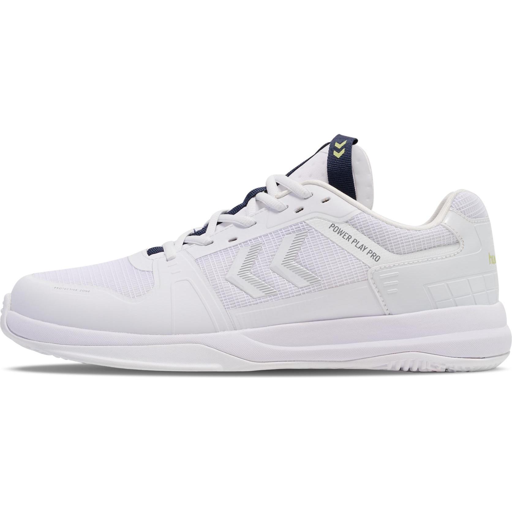 hummel, Herren, Hallenschuhe, Power Play Pro (41), Weiss