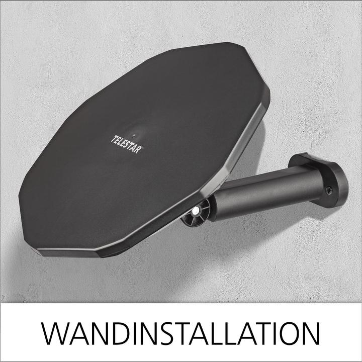 Actual product image Telestar Antenna 15 LTE (Flat antenna, Indoor antenna, 30 dB, DVB-T / -T2)