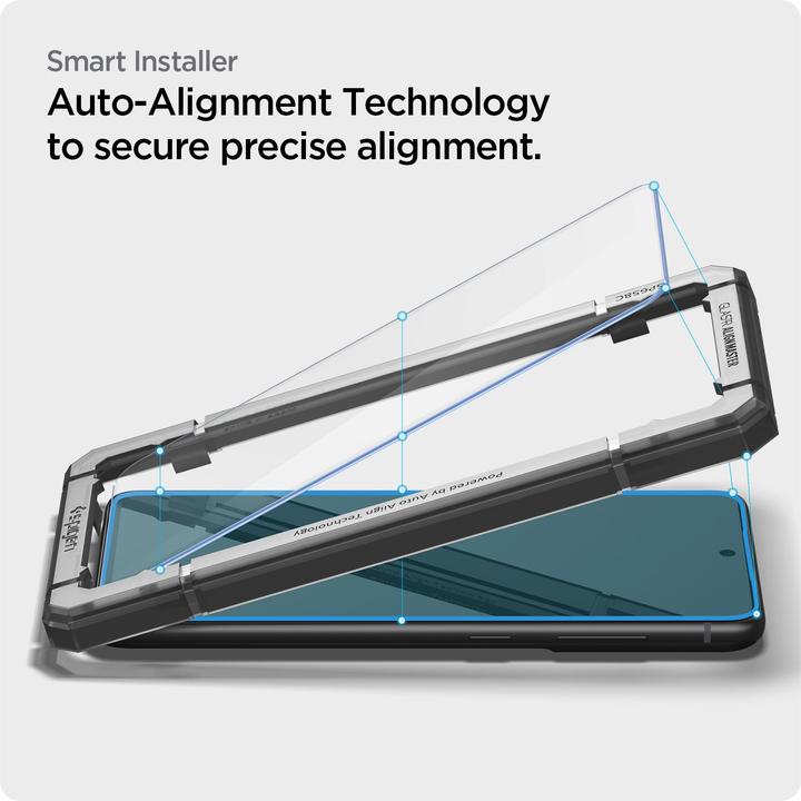 Produktbild Spigen ALM Glas.Tr Samsung S21 FE 2szt. szkło hartowane AGL03088 (2 Stk., Samsung Galaxy S21 FE)