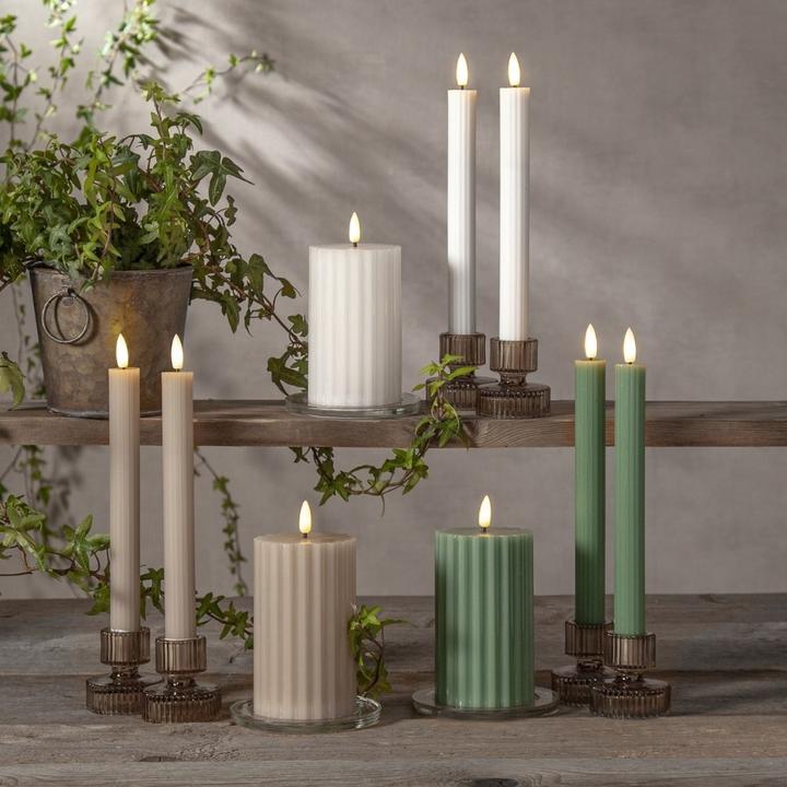 Actual product image Star Trading LED Pillar Candle Flame Stripe (1 x)