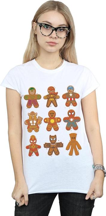 Produktbild Avengers Christmas Gingerbread TShirt (XXL)