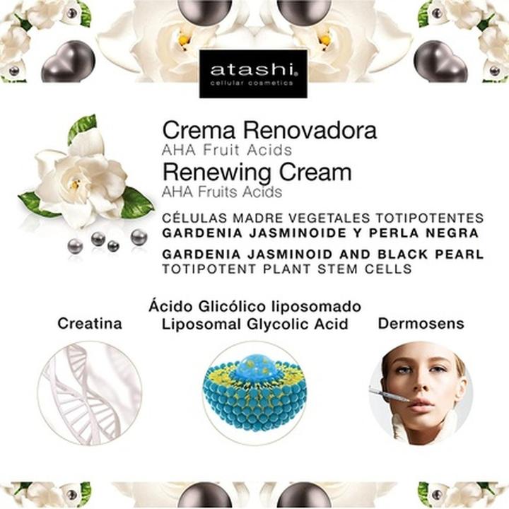 Immagine prodotto Atashi CELULLAR COSMETIC renovadora aha acidi di frutta 50 ml (50 ml, Crema notte)