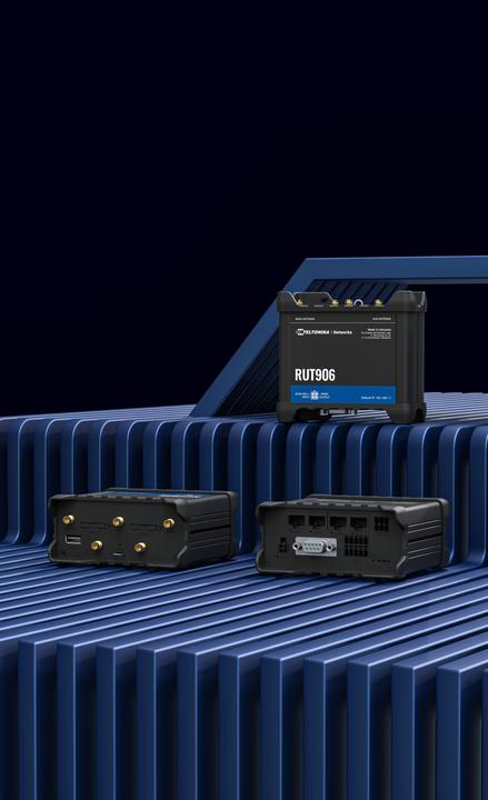 Actual product image Teltonika RUT906 4G/LTE RS232/RS485 Router
