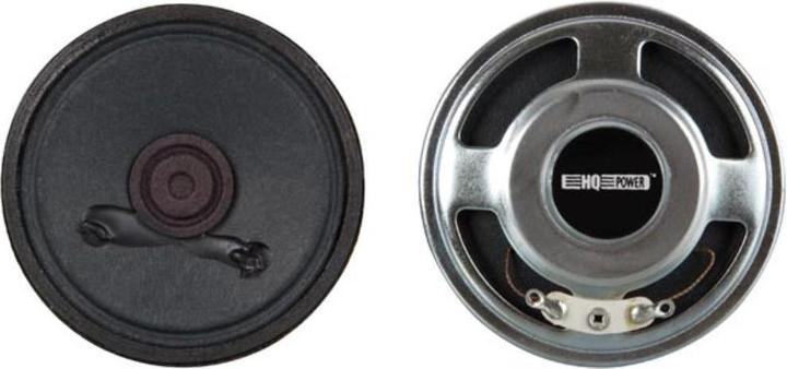Actual product image Velleman MINI LOUDSPEAKER - 0.5W / 8 ohm - Ø 50mm