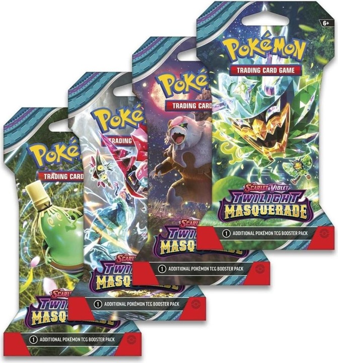 Actual product image Pokémon Twilight Masquerade (English, Booster Pack)