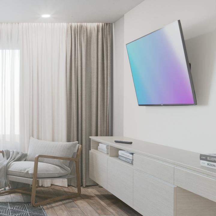 Immagine prodotto Hama Supporto a parete per TV, inclinabile, 191 cm (75") fino a 40 kg (Muro, 75", 40 kg)