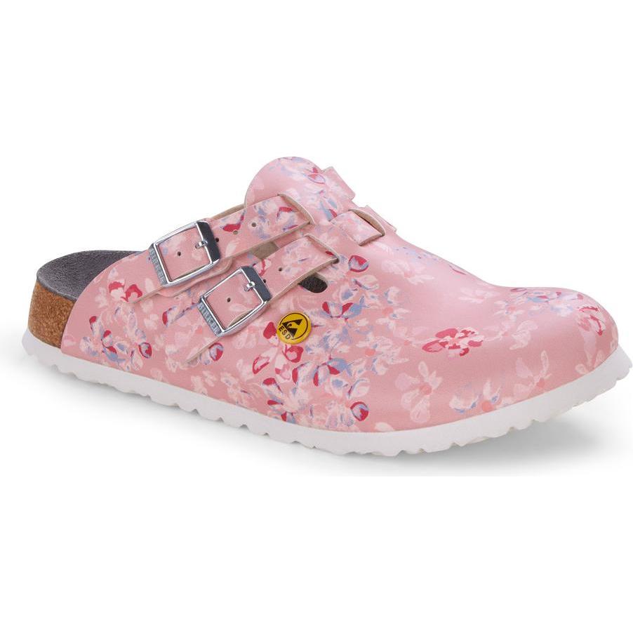 Birkenstock, Sicherheitsschuhe, Kay Flower Field Mint ESD-Sandalen (43)