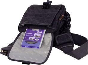 Produktbild Kalahari KIKAO K-51 Fototasche, canvas schwarz (Kamera Schultertasche)