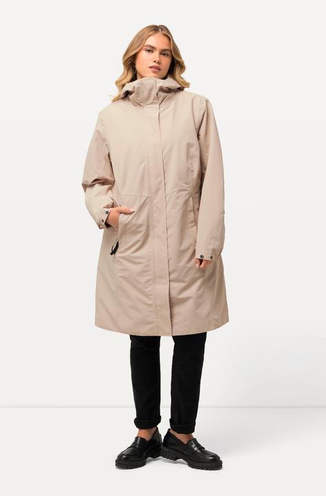 Produktbild Ulla Popken HYPRAR 3-in-1-Funktionsjacke, wasserdicht, Zipptaschen (46, 48)