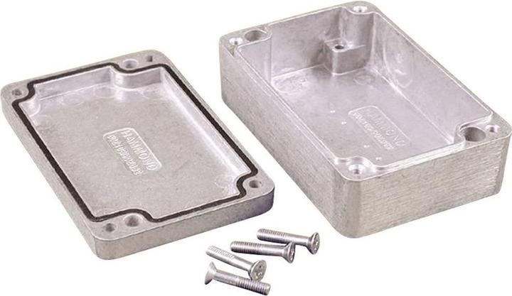 Produktbild Hammond Druckgussgehäuse, dickwandig 1550 98.4x64.4x34.4mm Aluminium, Druckguss Aluminium IP66 (Gehäuse)