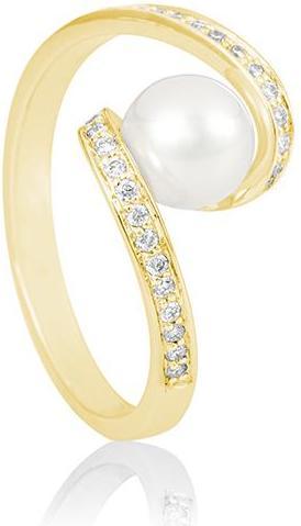 Produktbild Breuning RING - C.ZP/Brill. 0,169 Ct. H/si (54, 585/14 K Gold)