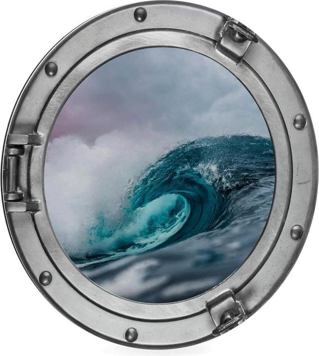 Image du produit Trenddeko Optique 3D - La mer déchaînée (45 x 45 cm)
