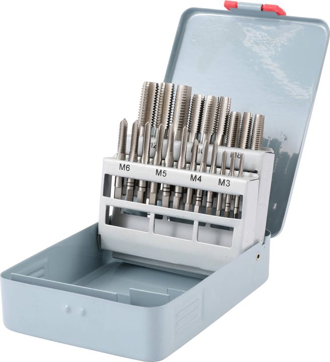 Produktbild Toolcraft 21TLG.HSS Handgewindebohrersatz M3 - M12