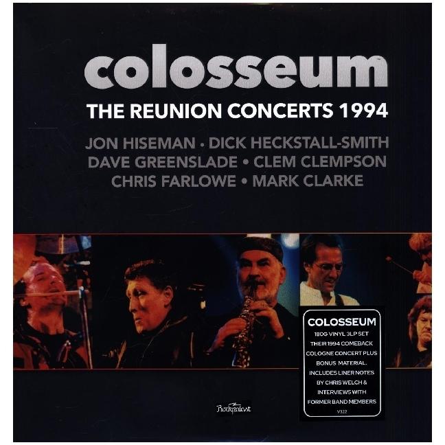 The Reunion Concerts 1994, Schallplatten