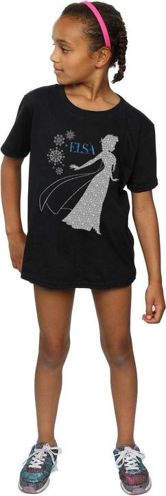 Produktbild Disney Frozen Elsa Christmas Silhouette TShirt Mädchen (140, 146)