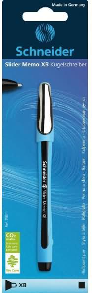 Produktbild Schneider Kugelschreiber Memo (Schwarz, Blau, 1 x)