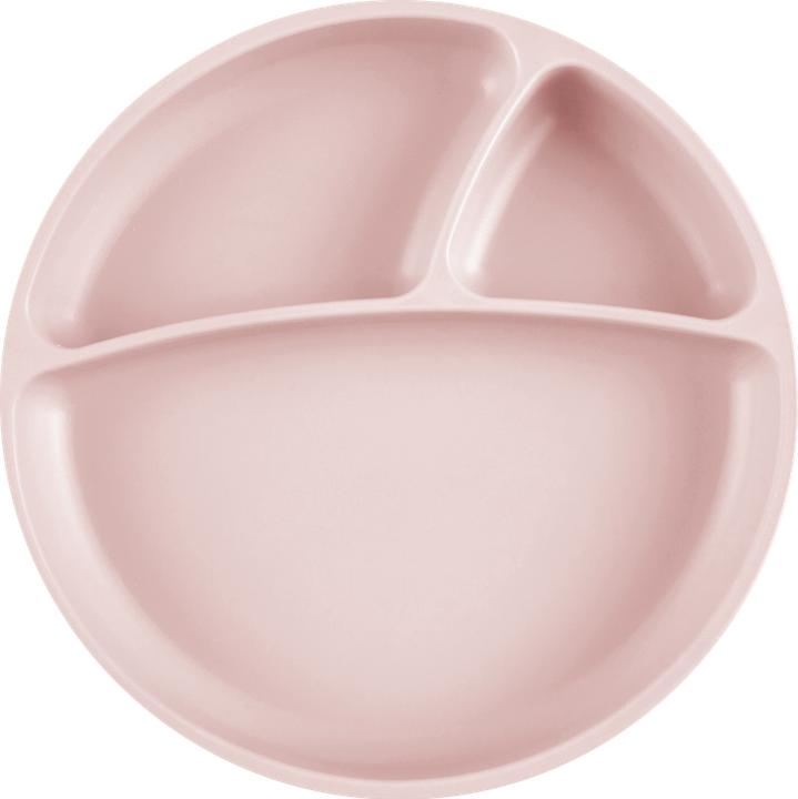 Minikoioi PORTIONS Assiette en silicone pinky