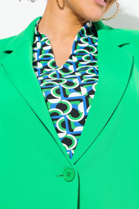 Produktbild Ulla Popken Blazer, Reverskragen, Knopfverschluss, 3/4-Arm (54, 56)
