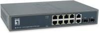 Immagine prodotto LevelOne Switch 10x GEP-1221 2xGSFP 8xPoE (12 porte)