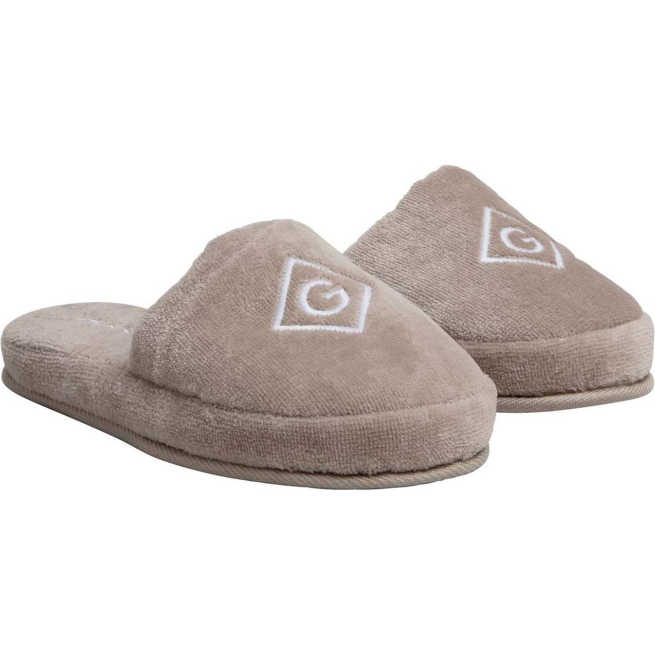 GANT, Damen, Hausschuhe, Hausschuhe Homewear Bequem sitzend - 12905, Beige, (42, 42.5, 43, 42 2/3)