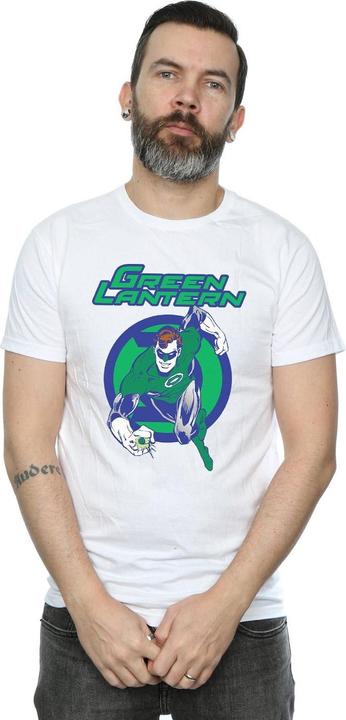 Actual product image Mens Green Lantern Leap T-Shirt (L)