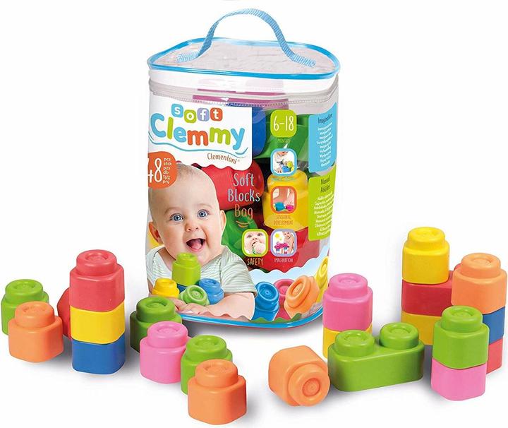 Actual product image Clementoni Baby Clemmy Soft Blocks