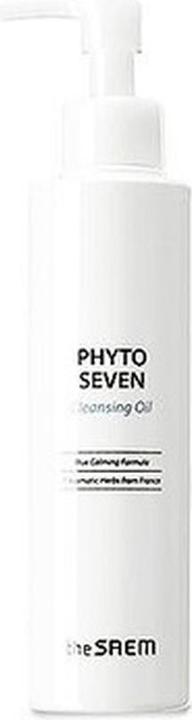 Actual product image The Saem (THESAEM) Phyto Seven Cleansing Oil 200ml - Free Gift (Facial cleansing wipes, 200 ml)