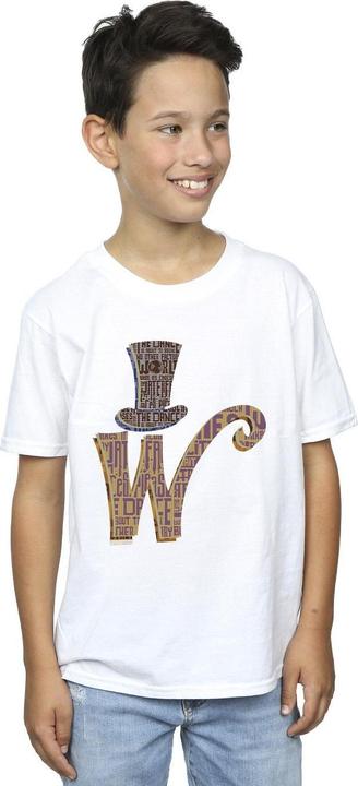 Produktbild Willy Wonka & the Chocolate Factory W Logo Hat TShirt Jungen (152, 158)