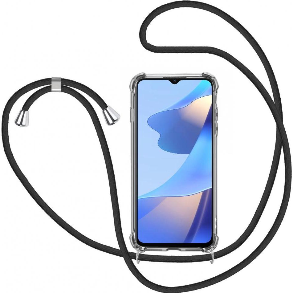 Screenguard Oppo A16 Loopster Necklace Hülle, Handykette, Transparent