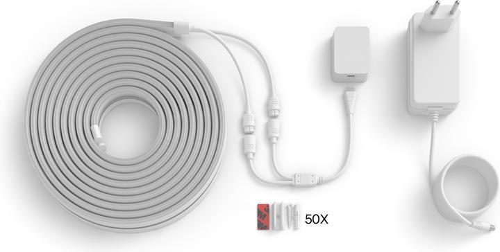 Actual product image Philips Essential Flex Gradient Lighstrip (Cold White, RGBIC, Warm white, 1000 cm, Indoor)