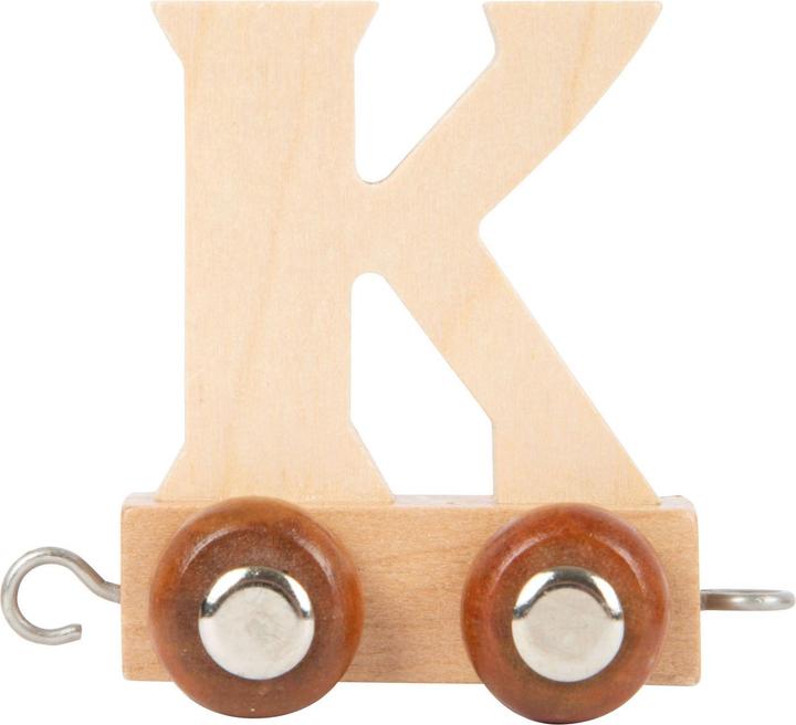 Actual product image small foot - Holzbuchstabenzug - K - 12 Teile