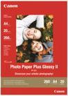 Produktbild Canon PP-201 Plus Glossy II (260 g/m², A4, 20 Stk.)