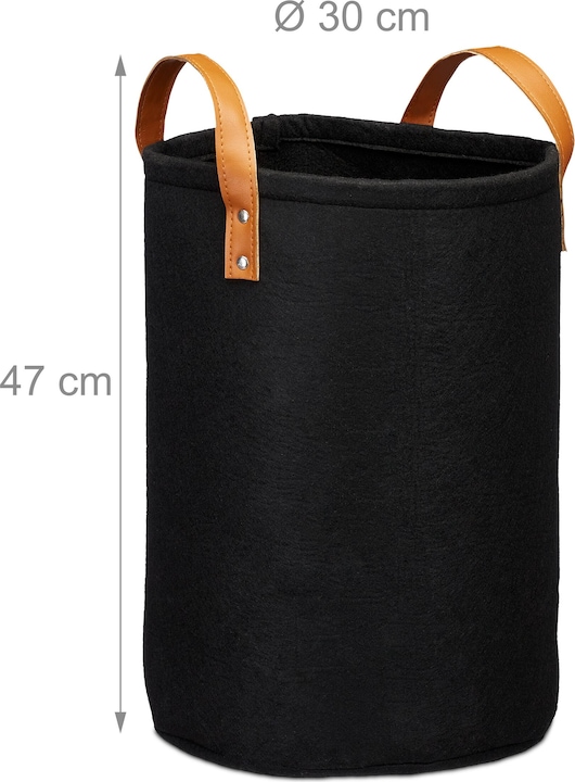 Actual product image Relaxdays Laundry bin (28 l)