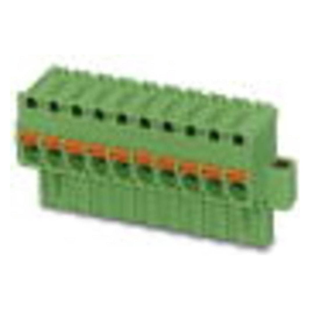 Phoenix Contact PHOE Leiterplattensteckverbinder, Elektronikkabel + Stecker, Grün