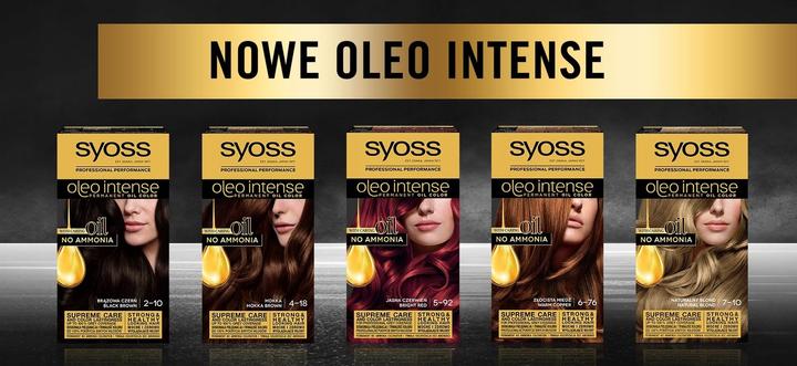 Actual product image Syoss Oleo Intense Hair Dye 3-10 Deep Brown (3-10 Deep Brown)