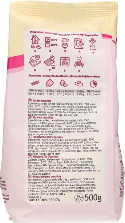 Actual product image FunCakes Cupcake mix (500g) (500 g)