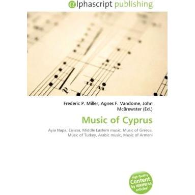 Music of Cyprus, Fachbücher von Agnes F. Vandome, Frederic P. Miller, John McBrewster