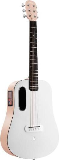 Actual product image Lava Music Guitar ME Play 36 inch Light Peach with wall bracket (Electric guitar, HPL, Copper-nickel bundles)