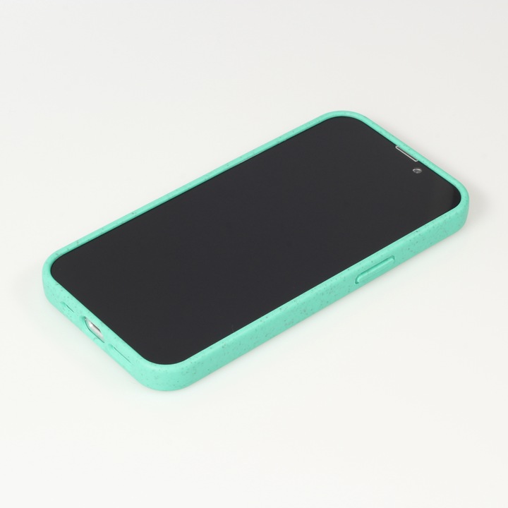 Immagine prodotto Bioka Copertina Biodegradabile Eco-Friendly Compostabile Turchese (Apple iPhone 13 mini)