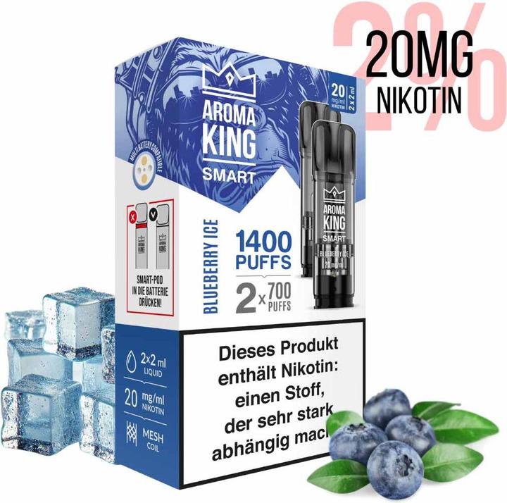 Produktbild Aroma King Blueberry Ice (Blaubeere)