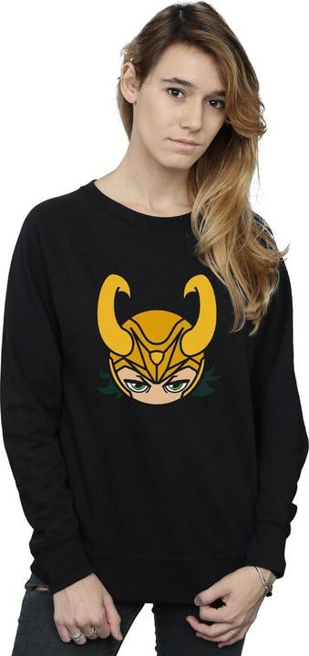 Actual product image Womens/Ladies Loki Close Up Sweatshirt (XL)