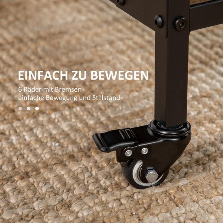 Produktbild Homcom Esstisch (130 x 80 x 74 cm)