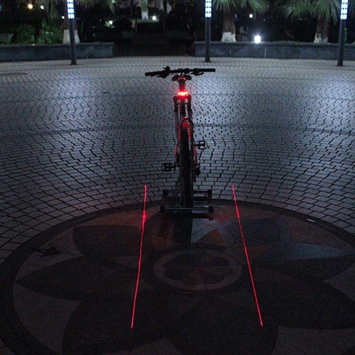 Produktbild JTI Rücklicht für Fahrräder mit Laserlicht