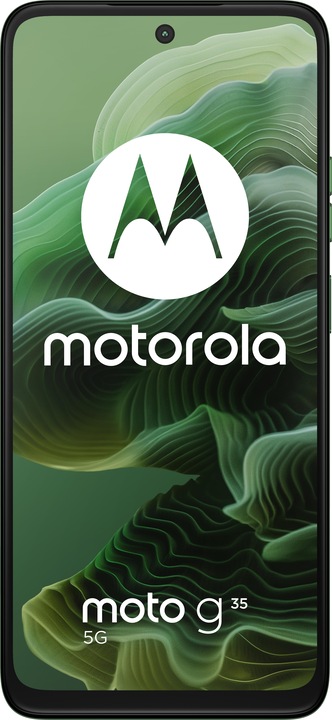 Produktbild Motorola Moto G35 (128 GB, Leaf Green, 6.72", Dual SIM, 50 Mpx, 5G)