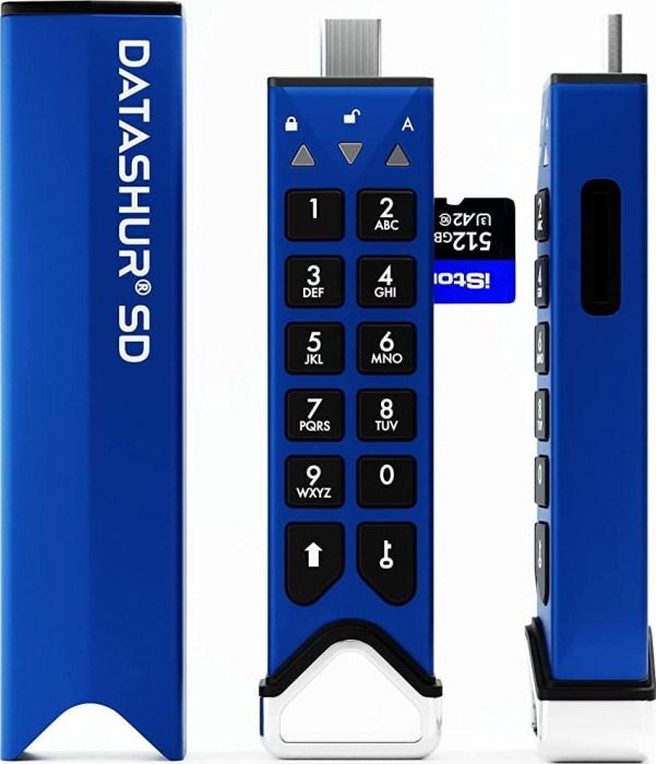 Actual product image iStorage datAshur SD Dual Pack (32 GB, USB-C)