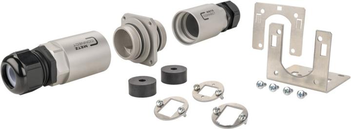 Metz Connect IP69k Schutzgehäuse Set mit Montagewinkel (Set)